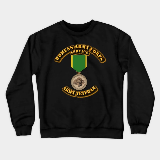 Womens Army Corps Service - w  WACSM Crewneck Sweatshirt by twix123844